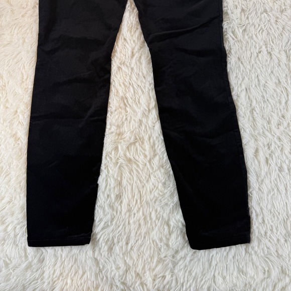 LOFT Women's Size 6P Black Corduroy Skinny Ankle Pants Modern Fit Soft Casual - Picture 6 of 13